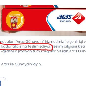 Günaydın Kargo Teslimat Garantisi Yerine Getirilmedi, Fazla Ücret Alındı