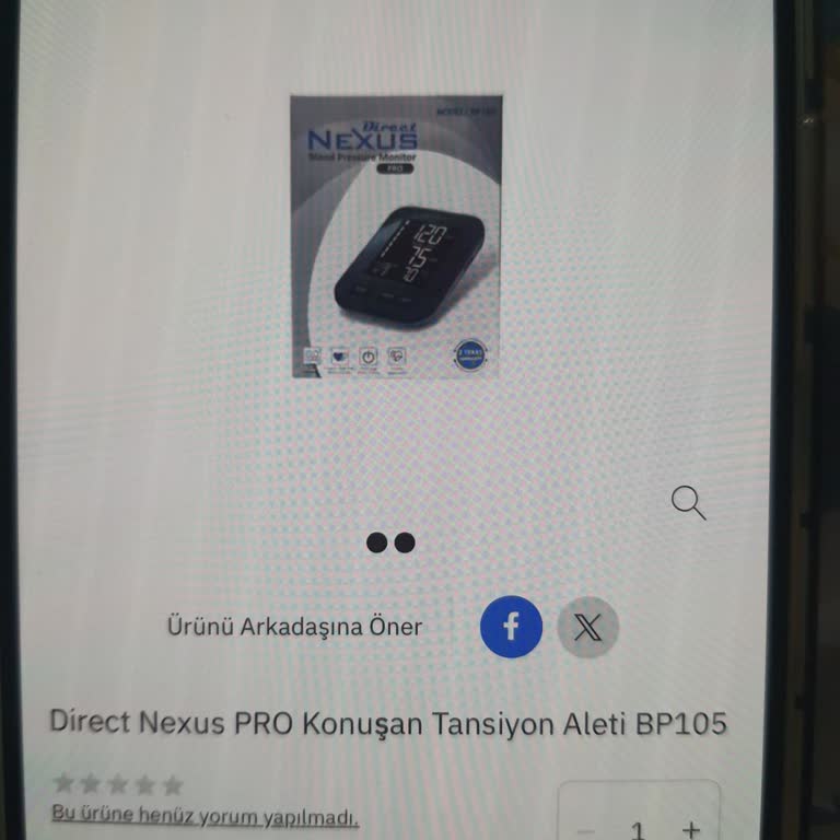 Yanlış Bilgilendirme İle Konuşan Tansiyon Aleti Satışı Ve İade Sorunu