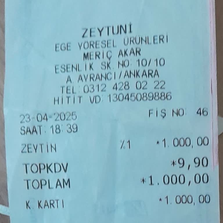 Zeytuni Ege Yöresel Ürünleri Kahvaltıdan Servis Ücreti Alıyor