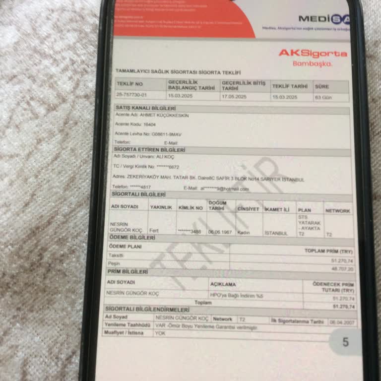 Yenileme Garantili Sağlık Poliçemde Fahiş Zamlar Ve Mağduriyet
