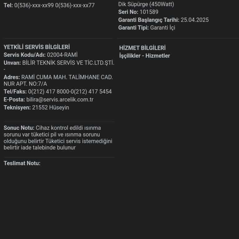 Şarjlı Süpürge Kısa Sürede Kapanıyor Ve Yeterli Temizlik Yapmıyor