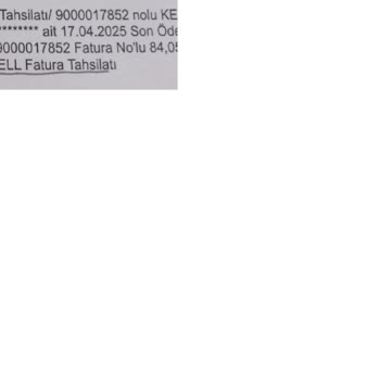 Fatura Görseli Talebimize Yanıt Alamadık, İletişim Sorunu Yaşadık