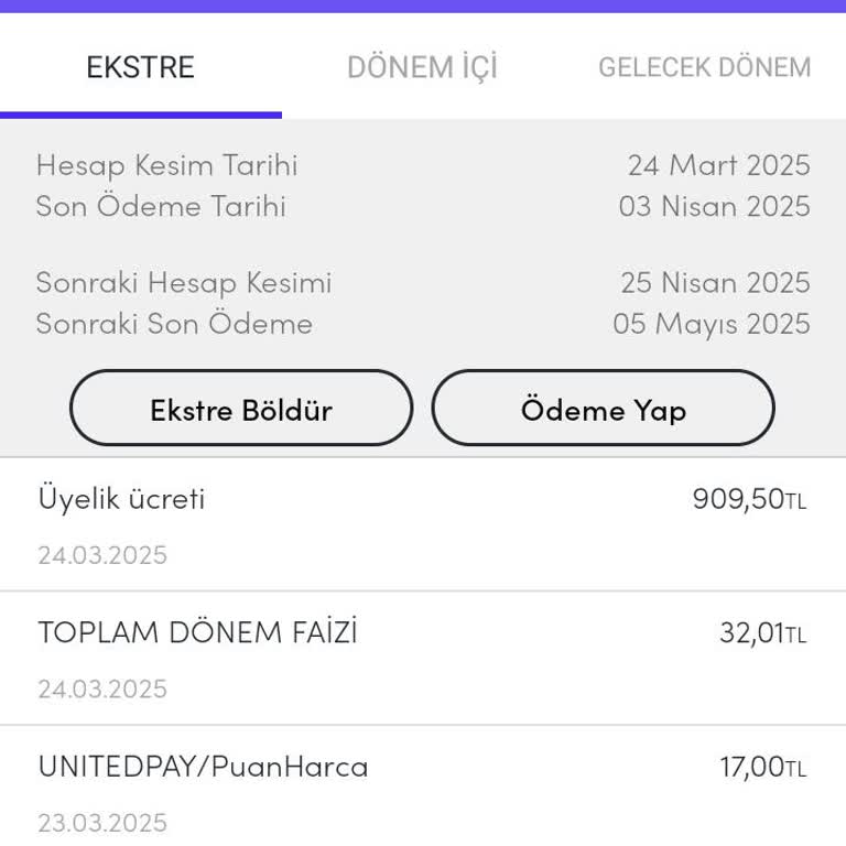 Akbank Axess Kredi Kartı Yıllık Aidatının İadesini Talep Ediyorum