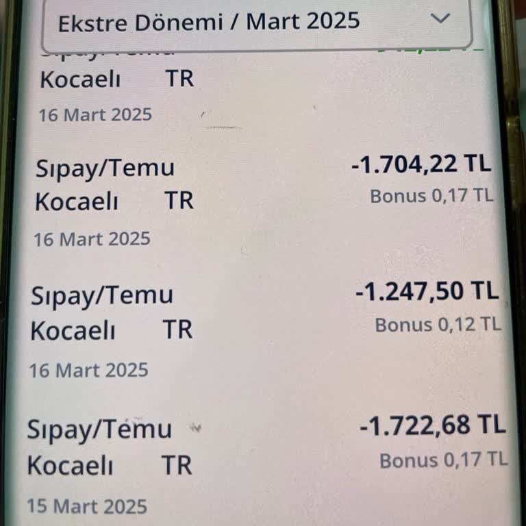 Sipariş İptali Sonrası Para İadesi Yapılmadı