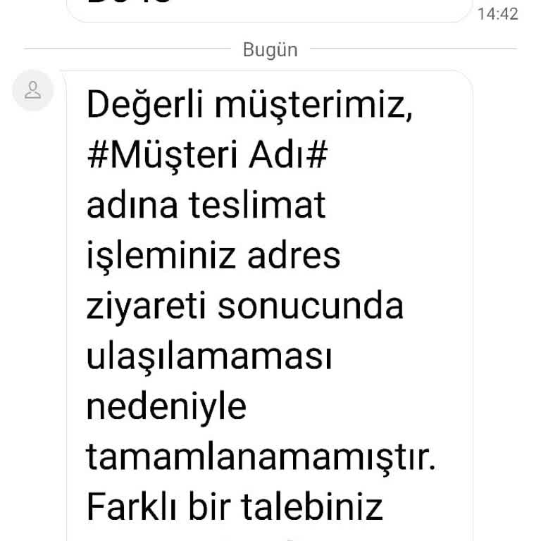 Dijital Kurye Kargom Geri Döndü, Müşteri Hizmeti Yanıt Vermiyor