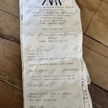 Zara'dan Alınan Ürünlerde Kalite Ve İade Sorunları Yaşadım