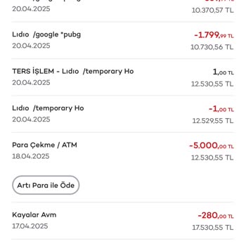 PUBG Üzerinden Bilgim Dışında Hesabımdan Para Çekildi