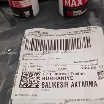 Körfez Bilişim Kargo Farklı Ürün Gönderilmesi