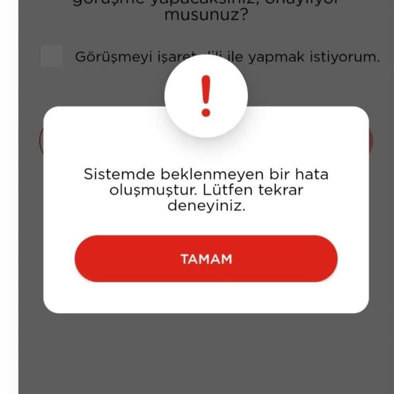 Hesap Açma Sürecinde Sistemsel Hata Mağduriyeti