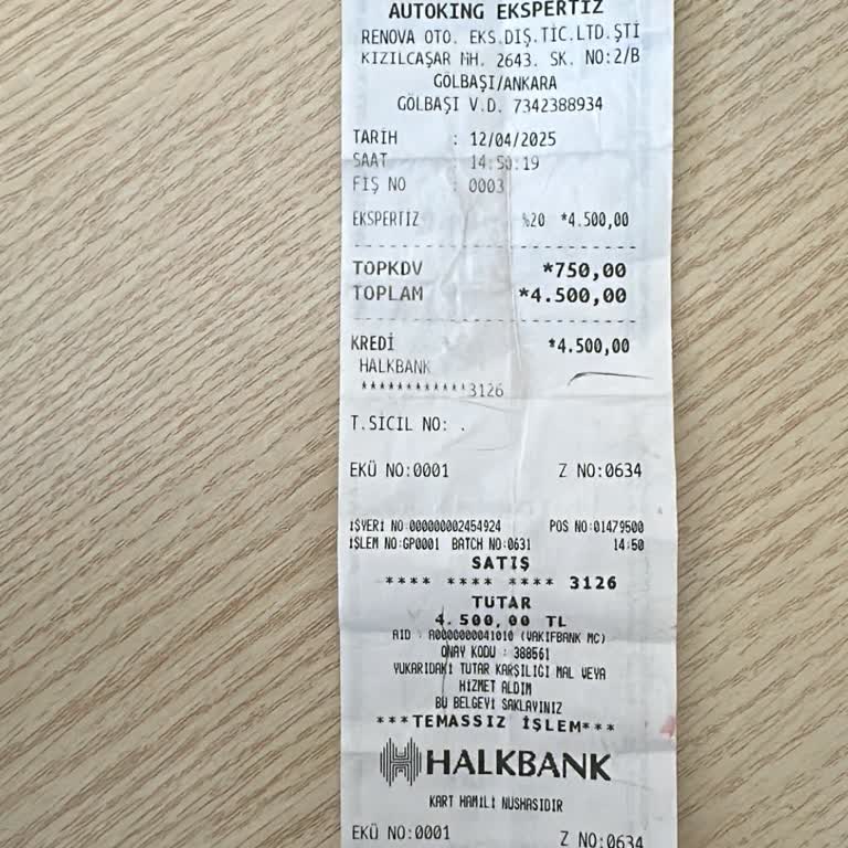 Ekspertiz Raporunda Yanlış Bilgi Ve Sonrasında Çözüm Sunulmaması