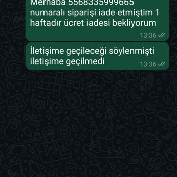 Yanlış Ürün, İlgisiz Destek Ve İade Sürecinde Mağduriyet