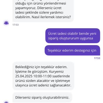 Getir Çarşı'dan Hasarlı Ve Yanıltıcı Ürün, İade Sürecinde Sorun