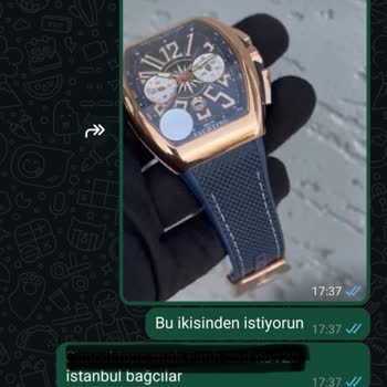 Sipariş Edilen Saatlerle Gelen Ürünler Farklı