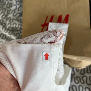 H&M Hipster Unterhosen 5er-Pack, defektes Produkt aufgrund fehlerhaftem Etikett