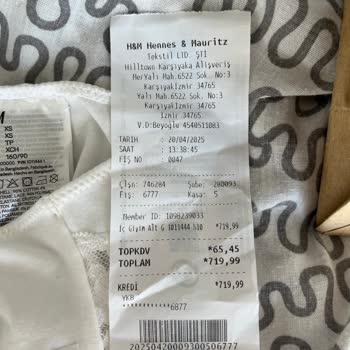 H&M Hipster Unterhosen 5er-Pack, defektes Produkt aufgrund fehlerhaftem Etikett