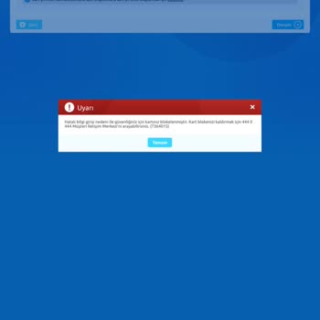 Mobil Şifre Oluşturma Sorunu Ve Müşteri Hizmetlerine Ulaşılamıyor