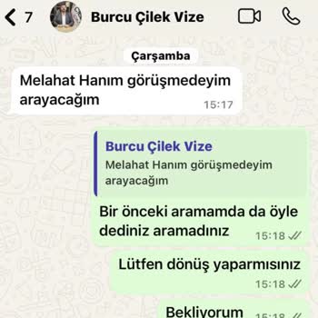 Çilek Vize İle Vize Sürecinde Gecikme, Ekstra Ücret Ve İlgisizlik Mağduriyeti
