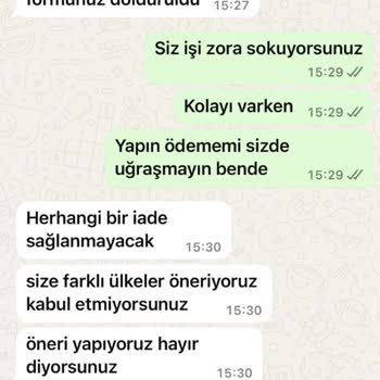 Çilek Vize İle Vize Sürecinde Gecikme, Ekstra Ücret Ve İlgisizlik Mağduriyeti