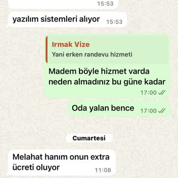 Çilek Vize İle Vize Sürecinde Gecikme, Ekstra Ücret Ve İlgisizlik Mağduriyeti