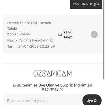 Siparişim Gönderilmedi, İletişime Geçilmiyor