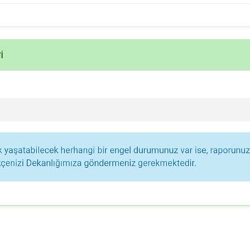 Sınav Merkezi Değişikliği Talebim Sonuçsuz Kaldı