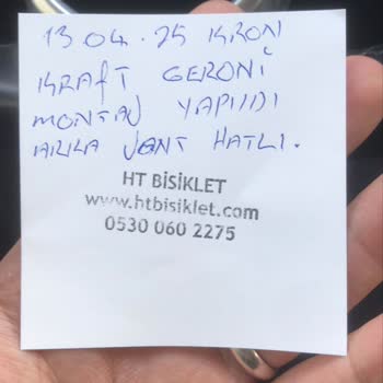 Yeni Bisikletin Arka Jant Sorunu 10 Gündür Çözülmedi, İletişim Sağlanamıyor