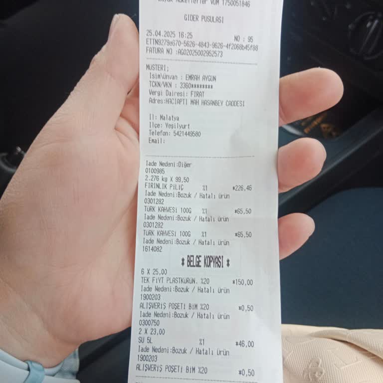 Etiket İle Kasa Fiyatı Arasındaki Fark Mağduriyet Yarattı