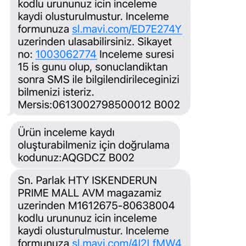 Mavi Aynı Koşullarda Alınan Ürünlere Farklı İnceleme Sonuçları Mağduriyet Yarattı