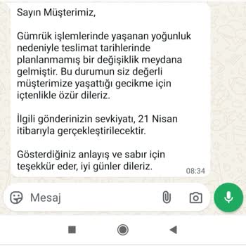 Sipariş Sonrası Geciken Teslimat Ve İade Süreci