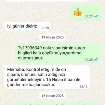 Sipariş Sonrası Geciken Teslimat Ve İade Süreci
