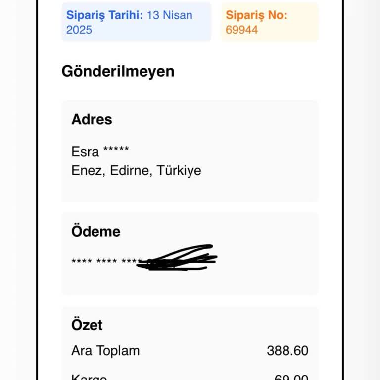 Siparişimin Teslimatı Gecikti Ve İletişim Kuramıyorum