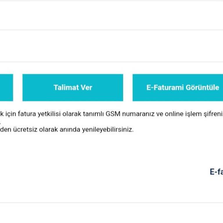 Taahhüt Bitimine Yakın Yüksek Fatura Şoku