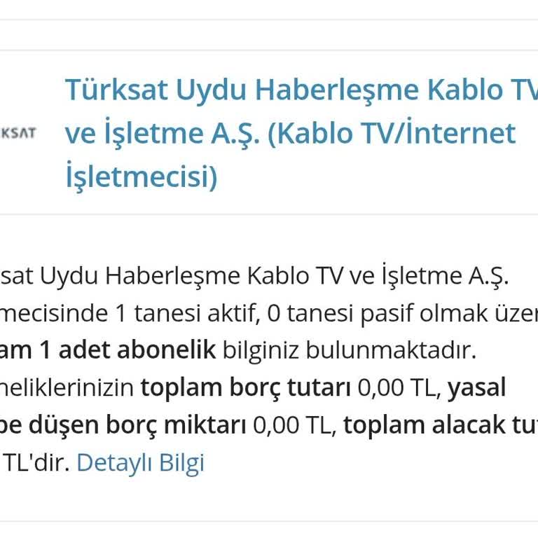 Kablo Net Altyapı Eksikliği Nedeniyle Ek Ücret Talebi