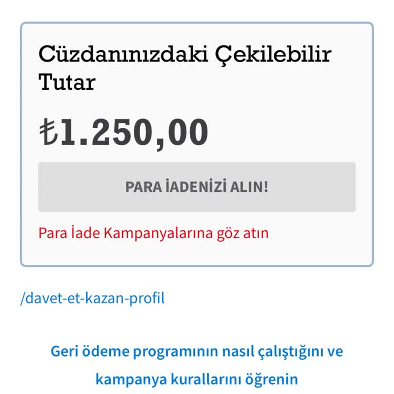 Kadınlarbilir Sitesinde Geri Ödeme Butonu Çalışmıyor, Para İademi Alamıyorum