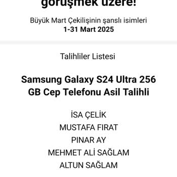 Vodafone Yanımda Çekilişlerinde Şeffaflık Şüphesi