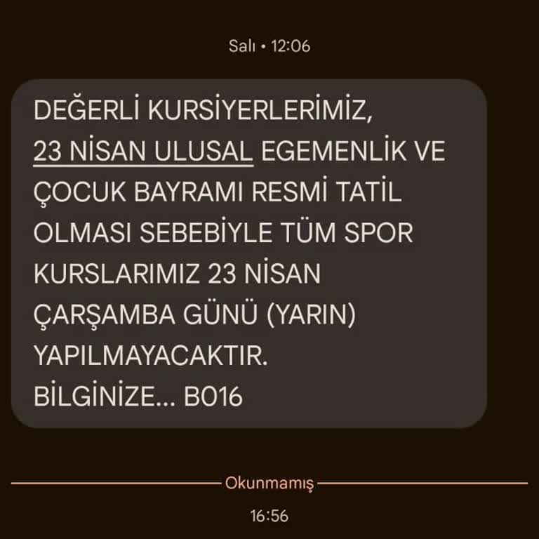 Yüzme Kursunda Son Dakika Ders İptalleri Ve Mağduriyet