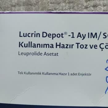 Lucrin Deport 3.75 Mg İlaç Yokluğu Nedeniyle Mağduriyet Yaşıyoruz