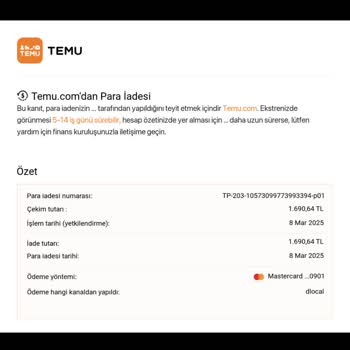 VakıfBank'tan İade Edilen Paramı 2 Aydır Alamıyorum