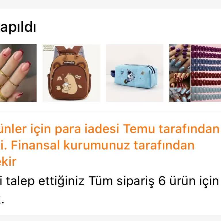 Temu'dan Yanlış Siparişe Para İadesi 18 Gündür Yapılmıyor