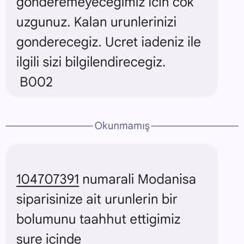 Beğenerek Aldığım Ürünler Modanisa'da Sürekli İptal Ediliyor