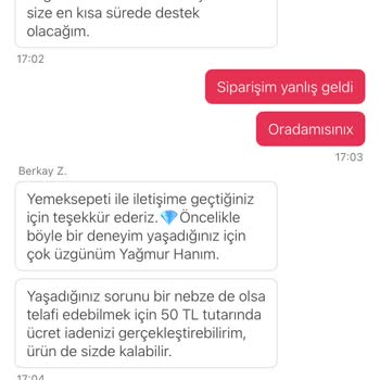 Yanlış Sipariş Ve Yetersiz İade: Müşteri Memnuniyetsizliği