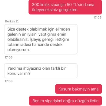 Yanlış Sipariş Ve Yetersiz İade: Müşteri Memnuniyetsizliği