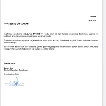 Nike Ayakkabı İncelemesinde Haksız Sonuç Ve Müşteri Mağduriyeti