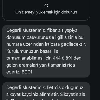Fiber Bağlantı Yapılamadı, İnternetsiz Kaldım Ve Mağdur Oldum