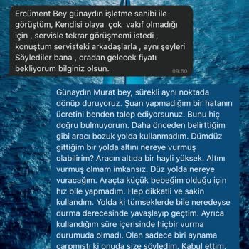 Karavan Kiralama Sonrası Bilgilendirme Eksikliği Ve Haksız Hasar Ücreti Talebi