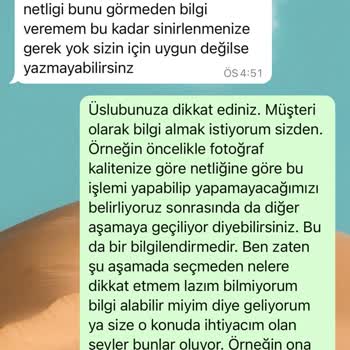 Yardım Talebime Sinirli Yanıt Ve Yanlış Üslup Nedeniyle Hizmet Alamadım