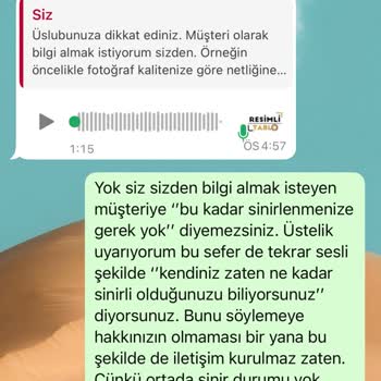 Yardım Talebime Sinirli Yanıt Ve Yanlış Üslup Nedeniyle Hizmet Alamadım