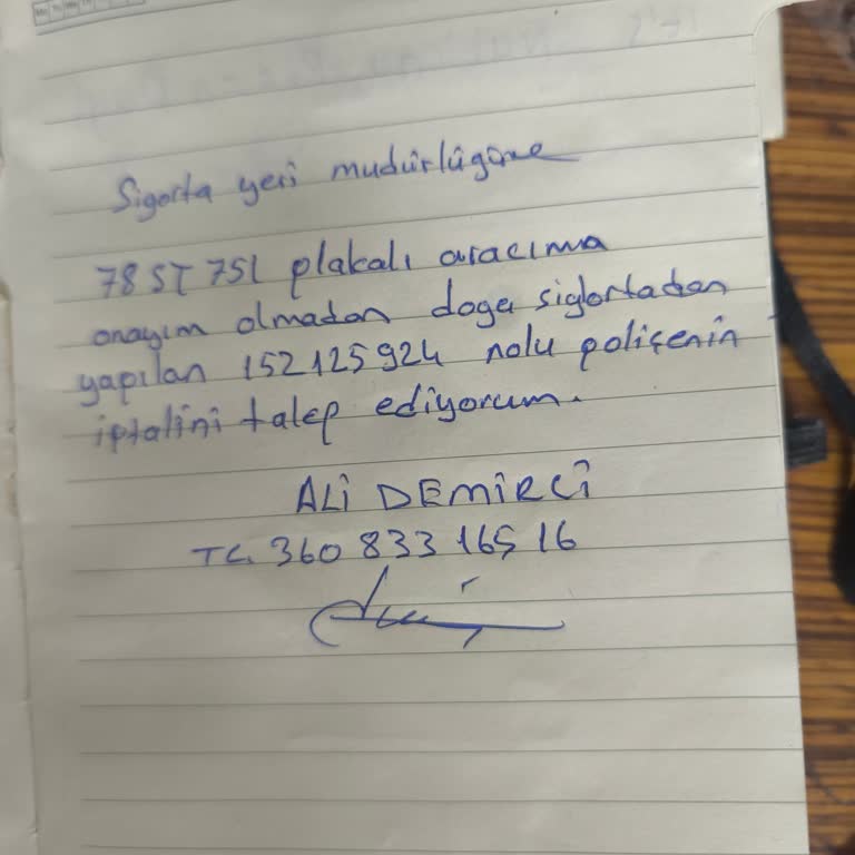 Yanlış Tutarla Yapılan Sigorta Çekimi Mağduriyeti