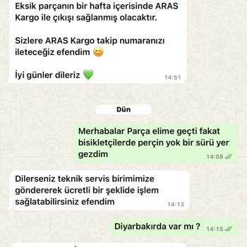 Garanti Süresinde Kırılan Parça Ve Yetersiz Müşteri Desteği