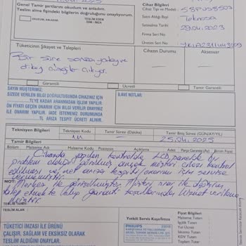 Yetkili Serviste Yaşanan İletişim Ve Çözüm Eksikliği